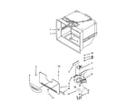 Kenmore 59672382410 freezer liner parts diagram