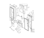 Kenmore 59672382410 refrigerator door parts diagram