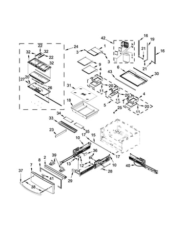 Shelf parts