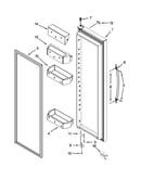 Refrigerator door parts