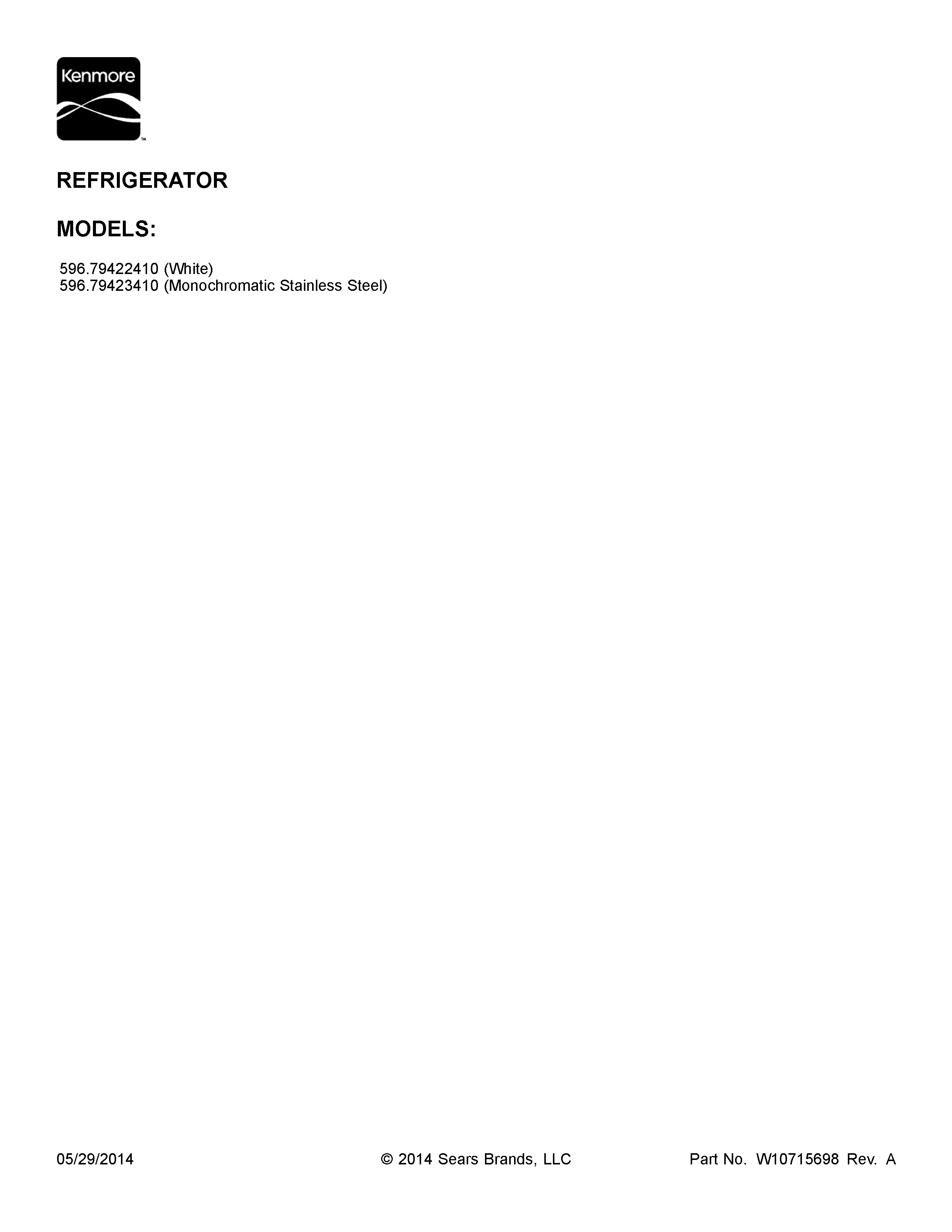 Cover sheet