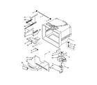 Kenmore 59679422410 freezer liner parts diagram
