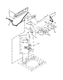 Controls and water inlet parts