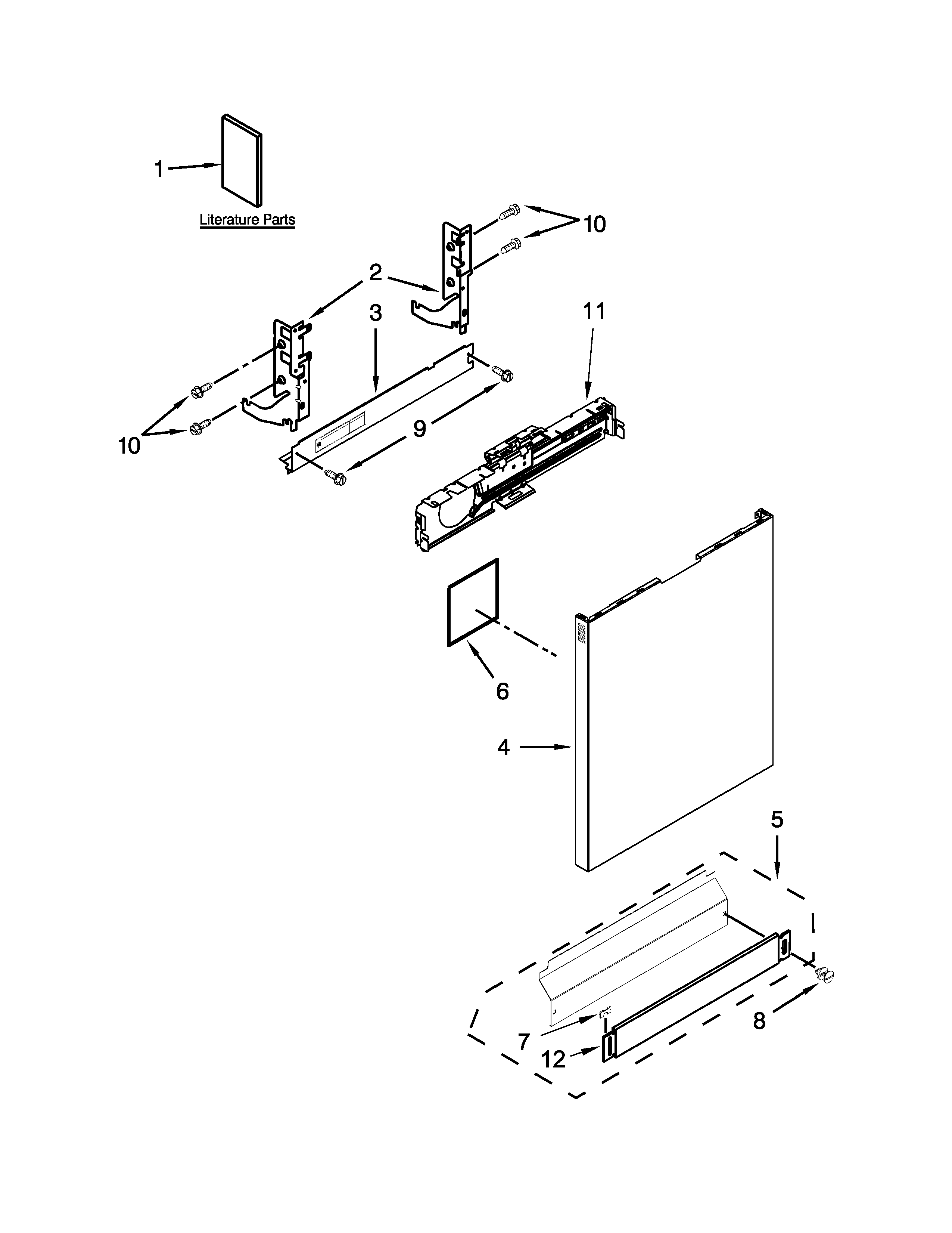 Door and panel parts