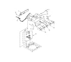 Kenmore 11025132410 console and water inlet parts diagram