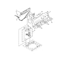 Kenmore 11021492311 console and water inlet parts diagram