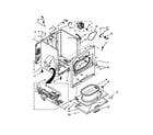 Kenmore 1107192312 cabinet parts diagram