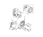 Kenmore 1107192312 bulkhead parts diagram