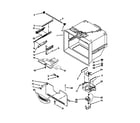 Kenmore 59679463410 freezer liner parts diagram