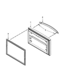 Freezer door parts