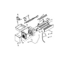 Kenmore 59679463410 ice maker parts diagram