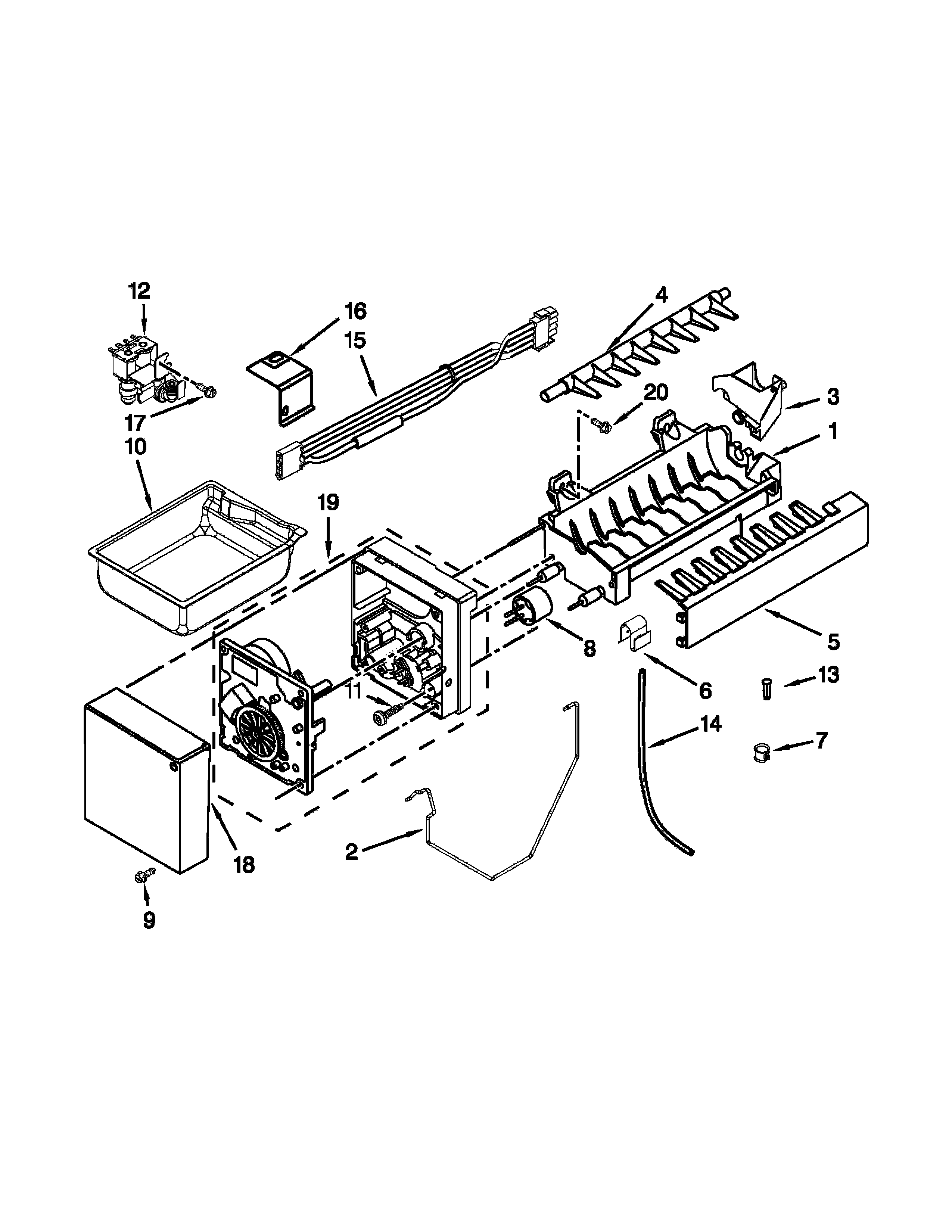 Ice maker parts