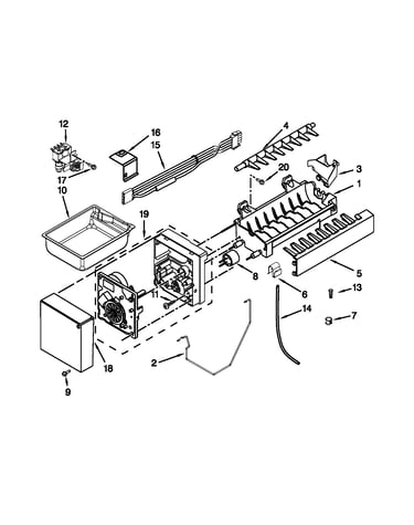 Ice maker parts