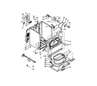 Kenmore 110C65132410 cabinet parts diagram