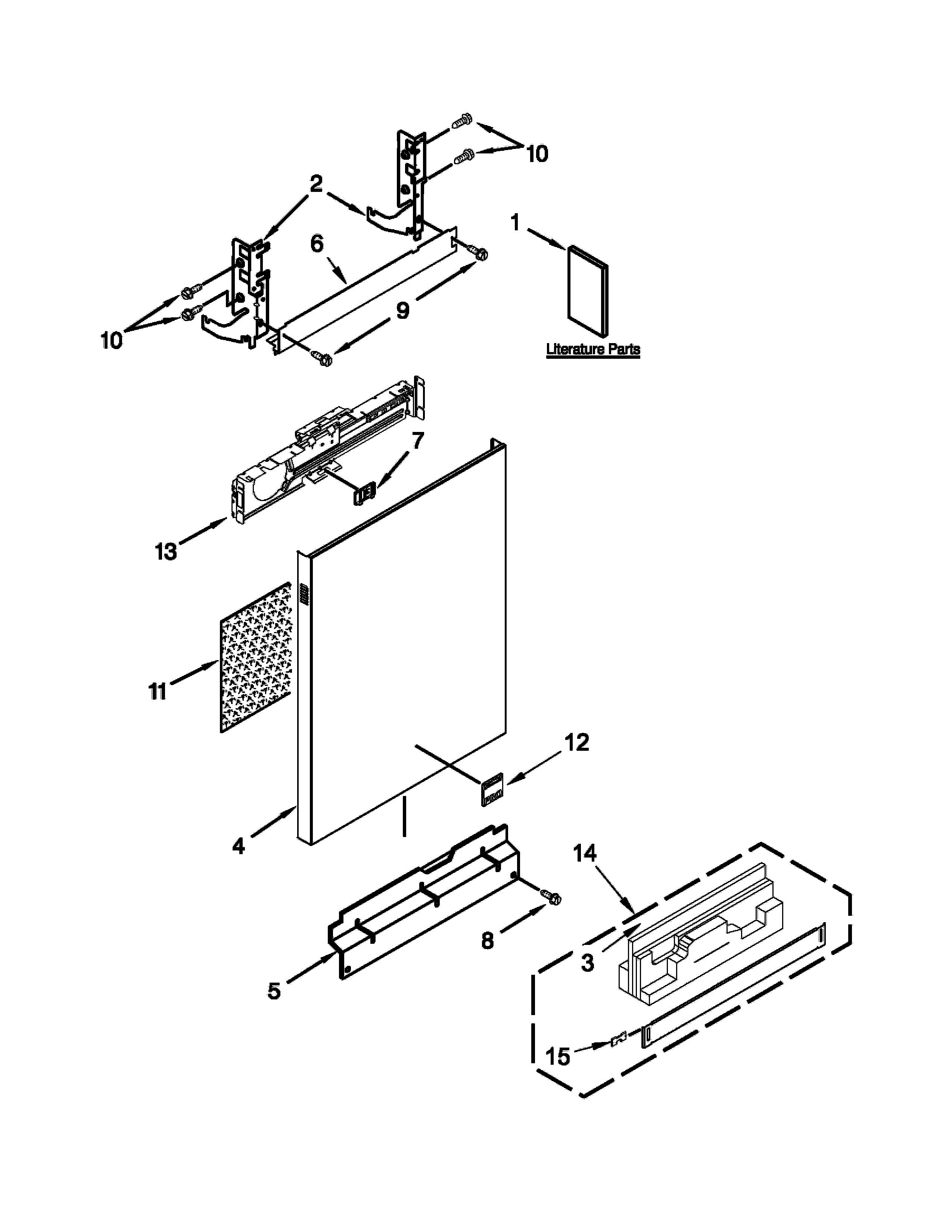 Door panel parts