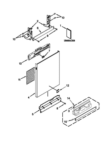 Door panel parts