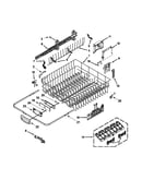 Upper rack and track parts