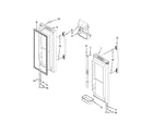 Kenmore 59679412410 refrigerator door parts diagram