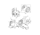 Kenmore 11075132410 bulkhead parts diagram