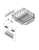 Lower rack parts