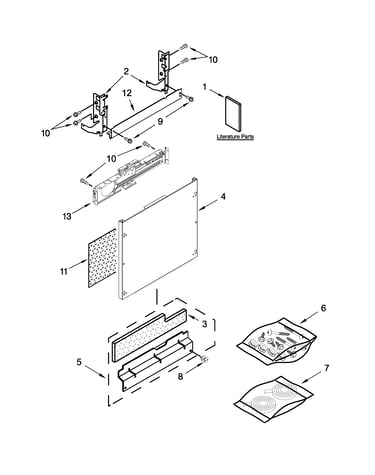 Door panel parts