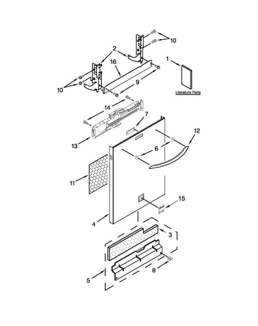 Door panel parts