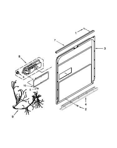 Inner door parts