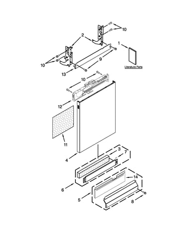 Door and panel parts
