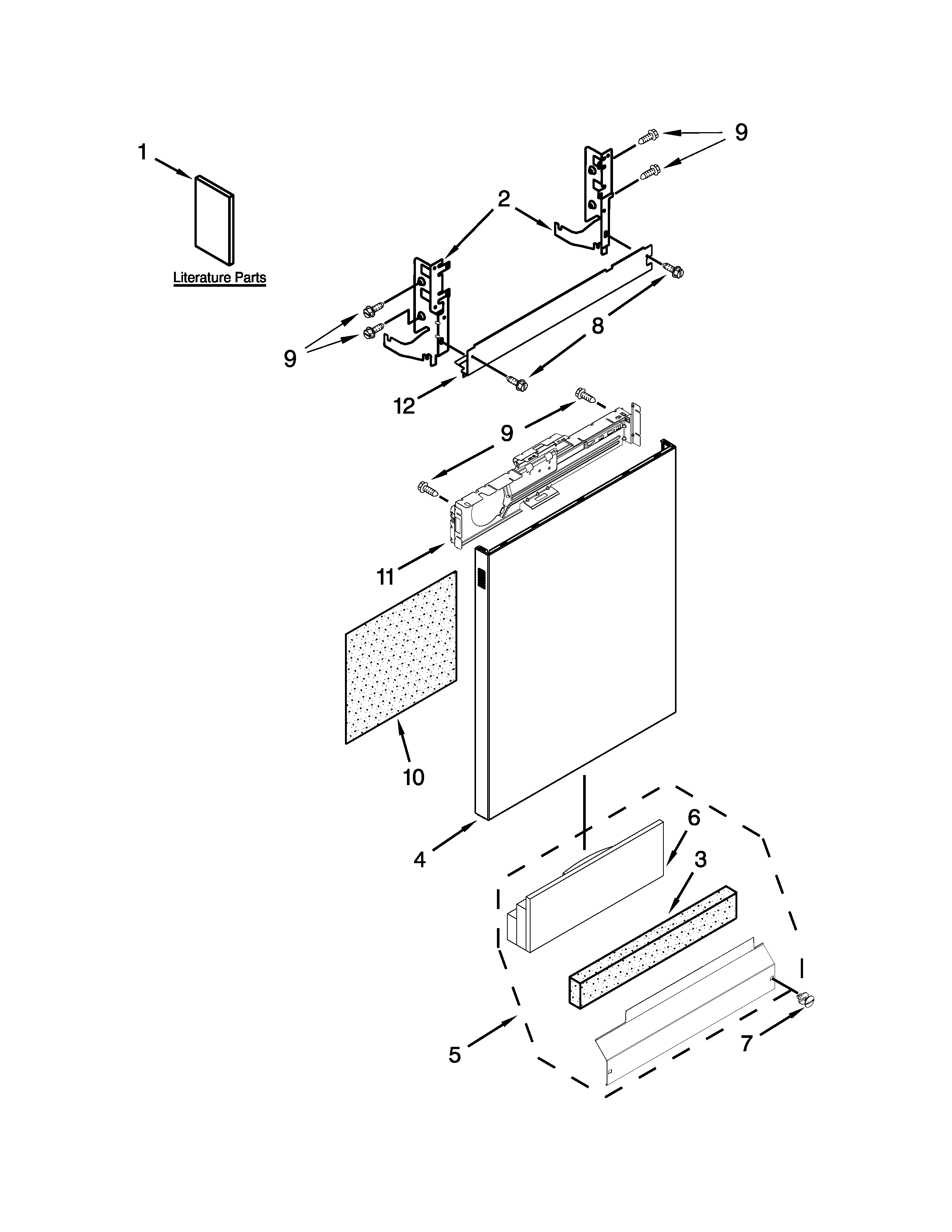 Door and panel parts