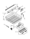 Upper rack and track parts