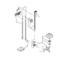 Kenmore Elite 66514043K015 fill, drain and overfill parts diagram