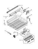 Upper rack and track parts