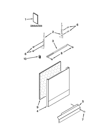 Door and panel parts