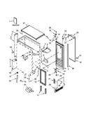 Cabinet, door and liner parts