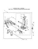 W10608838 burner assembly parts