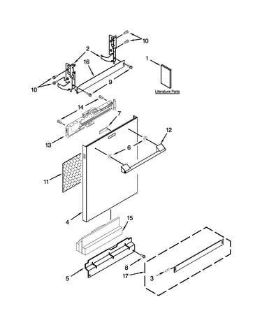 Door panel parts