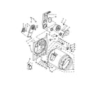Kenmore 110C62442510 bulkhead parts diagram