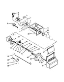 Motor and ice container parts