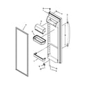 Kenmore 10651124210 refrigerator door parts diagram
