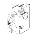 Kenmore 10651124210 ice maker parts diagram