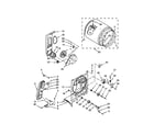 Kenmore 110C72442510 bulkhead parts diagram