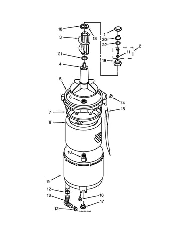 Tub and basket parts