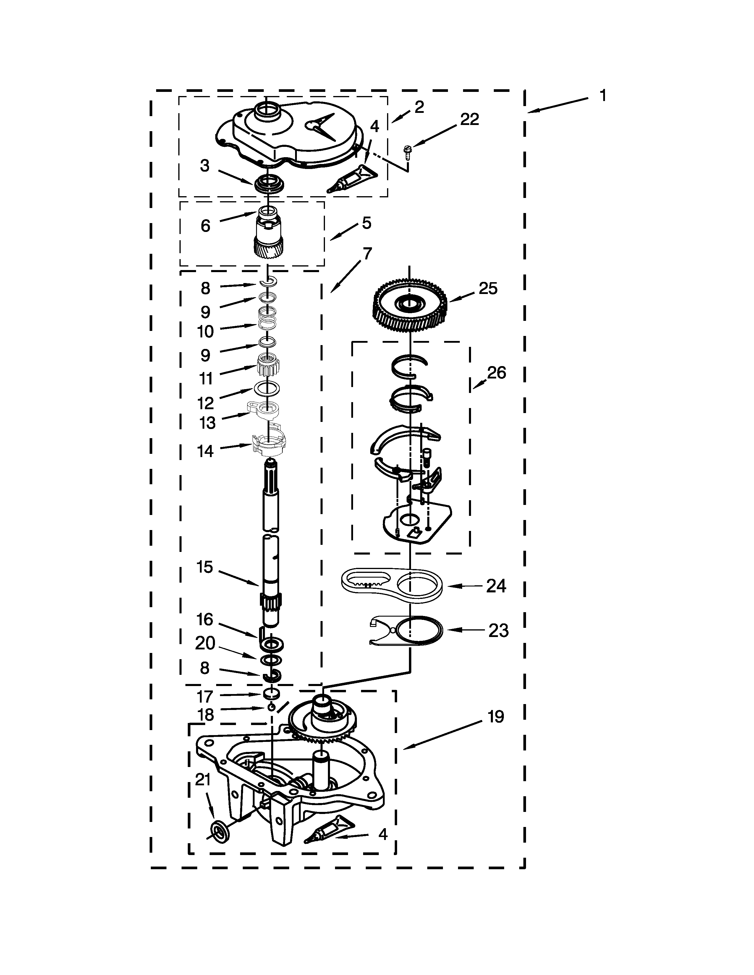 GEARCASE PARTS