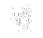 Kenmore 11026132410 top and cabinet parts diagram