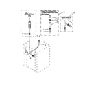 Kenmore 110C81432510 water system parts diagram