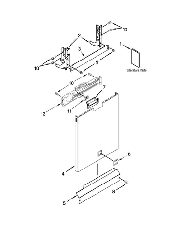 Door panel parts
