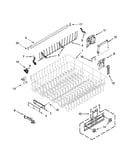 Upper rack and track parts