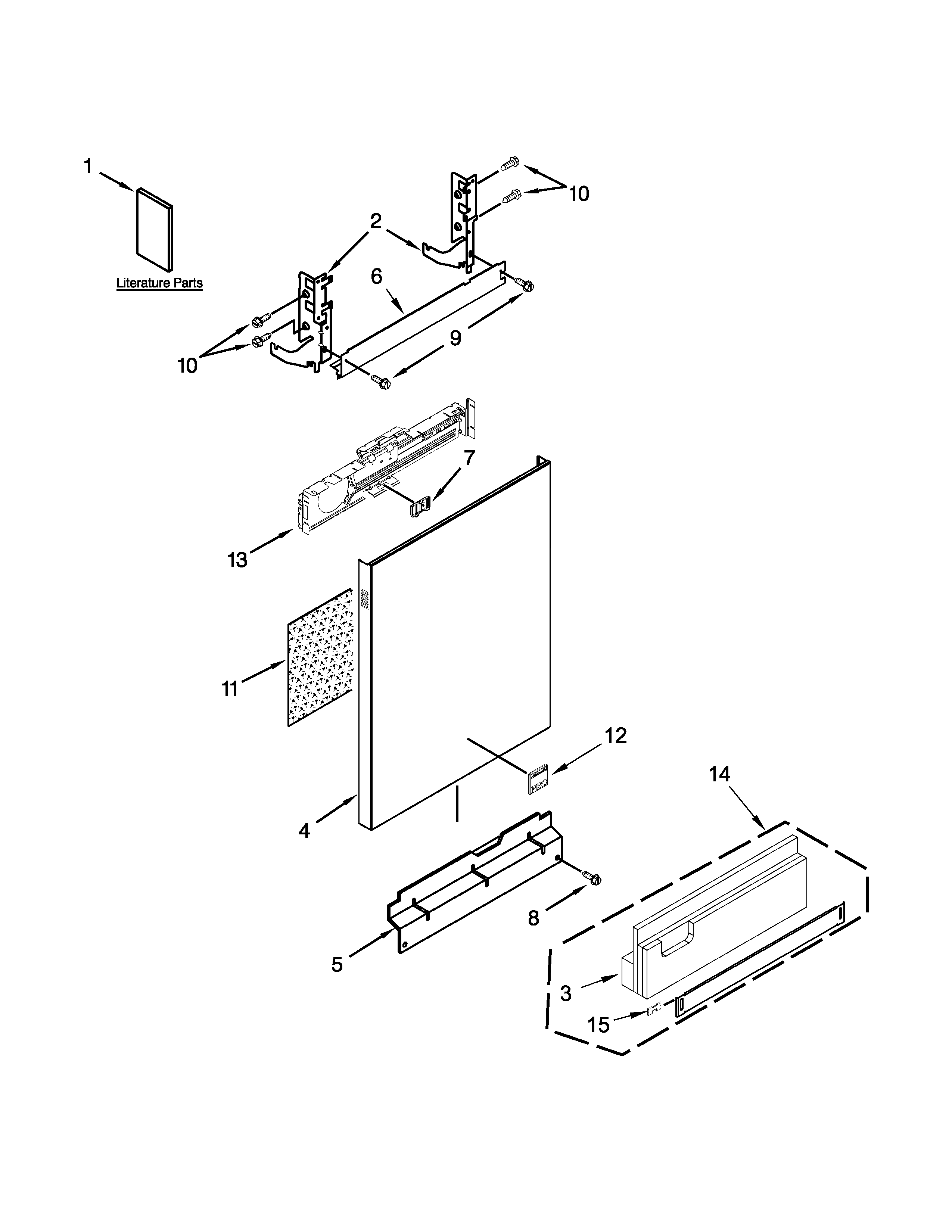 Door panel parts