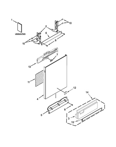 Door panel parts