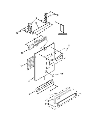 Door panel parts